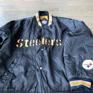 Vintage STEELERS game day NFL jacket XL